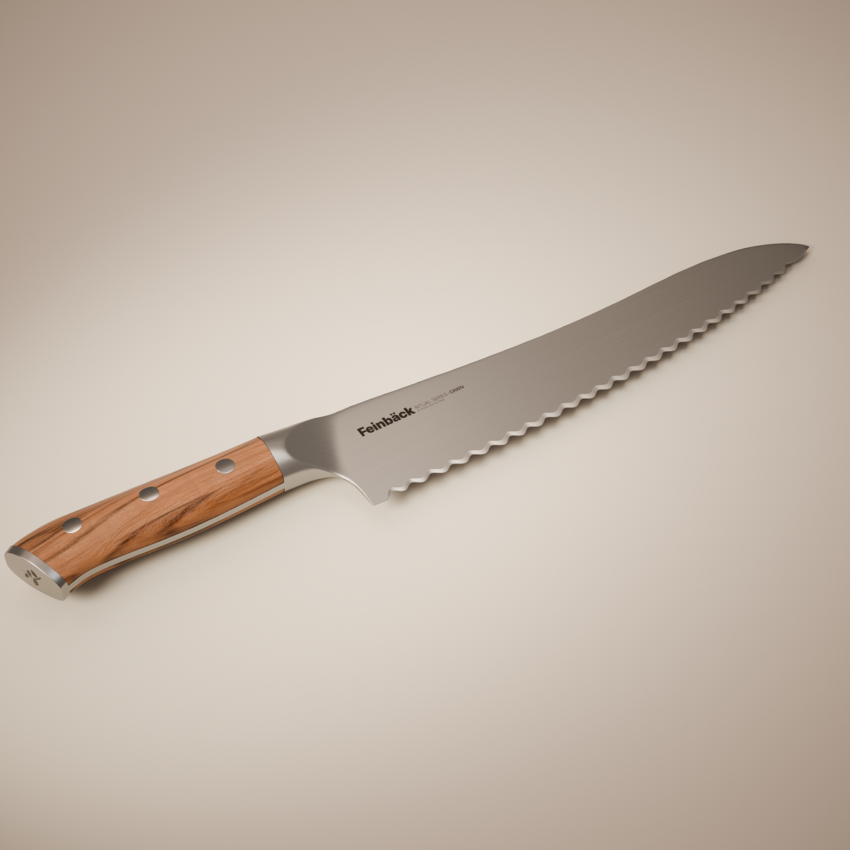 Olive Wood Bread Knife