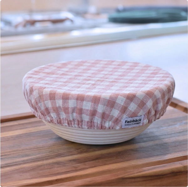 Reversable Linen Bowl Cover - 2pk