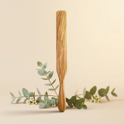 Olive Wood Spurtle for Cooking and Baking
